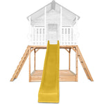 Lifespan Kids Elevation Kit and Yellow Slide to suit Winchester Cubby House Only V420-LKCH-WINELE-YEL