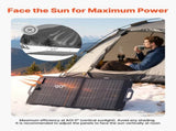 100W Bifacial Solar Panel, 16BB N-Type Foldable Monocrystalline Solar Panel Charger 24% Efficiency, V952-BXZDTYNB1100CFI83001Y3