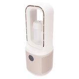 Bladeless Desk Fan with Humidifier 9 Speeds Quiet Misting Oscillating Small Cooling Turbo Fan with V1294-YM0901-3113250071011