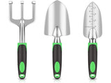 Orange 8-Piece Heavy-Duty Gardening Tool Set with Ergonomic Handles and Storage Bag V888-ELOSUNG12840
