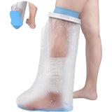 Cast Cover,Reusable Waterproof Leg Cast Cover, Non - Slip Shower Protector for Adult Knee Ankle Foot V1369-AZ3-W-18891