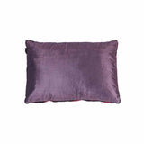 KAAT Amsterdam Boline Aubergine Velvet Oblong Filled Cushion 40cm x 60cm V442-HIN-CUSHION-BOLINE-AUBERGINE-RE