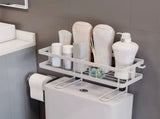 Over Toilet Shelf Bathroom Organizer Thickening Iron Toilet Storage Rack with Wall Mounting Design V1192-AZ-W-11130