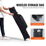 Pop Up Canopy Tent, 10 x 10 ft, 250 D PU Silver Coated Tarp, with Portable Roller Bag and 4 V952-DCSTPS10X10FTASXAV0