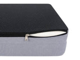 Pawz Cooling Orthopedic Dog Bed Waterproof Lining Washable Memory Foam Grey S PT1423-GY-S-AU