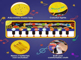 Musical Piano Mat for Toddlers - 28 Music Sounds Floor Piano Keyboard Dance Playmat - Toy & Gift for V1366-AZ2-W-24326