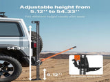 Farm Jack, 152.5 cm Utility High Lift Farm Jack, 3.18 Ton Capacity Ratcheting Off Road Utility V952-NCQJDZJ60INCAR3CP001V0