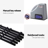 Lockmaster Automatic Sliding Gate Opener Kit Keypad 6M 800KG GO-SGO-DSR800-AC-RAILX3