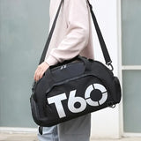 T60 Upgraded Sports Bag Wet-Dry Separation Independent Shoe Compartment, Large Capacity, Multiple V1232-JSB-T60-001