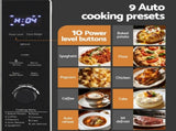 Devanti 30L Microwave Oven 4-IN-1 Air Fryer Convection Grill MIO-H3-BK