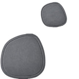Diatomaceous Earth Plant Saucer for Indoor, 2 Pack Irregular 6.7 Inch 12 Inch, Instant Dry Pot V1192-AZ-W-0934