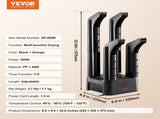 Detachable 4 Tubes Shoe Dryer, Portable Boot Dryer with Timer, Boot Warmers/Dryer with Heat Blower & V952-XXHGJ4GWFSHGBKRSRV3