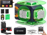 CIGMAN 4x360&deg 16 Lines Laser Level with Remote&APP Control, Self Leveling CM-S02 V413-CM-S02