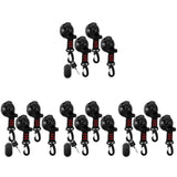 Sturdy Suction Cup Hooks ABS Nylon Easy to Use Home Assorted Color V1369-AZ3-W-18024