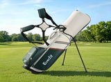 Everfit Golf Stand Bag Lightweight Carry Bag Dual Strap Club Divider GOLF-B-BAG-STAND-B-GN