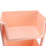 Compact Rolling Storage Organizer Large Capacity Mobile Utility Cart Movable Storage Book Shelf with V1294-YM0901-3116230010913