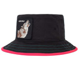 Goorin Bros Costa Lobo Bucket Hat 100% Cotton Animal Series - Black - L V563-105-0006-BLACK-L