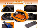 Pickleball Bag Tote Crossbody Shoulder Bag with Adjustable Strap Multi-Compartment Sports Racket Bag V1308-DSZKI-1801-1