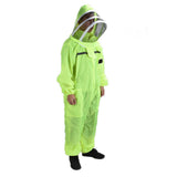 Beekeeping Suit Fluorescent Green One Piece Zipper Design Breathable Beekeeper Clothing V1294-YM0714-3111210267011