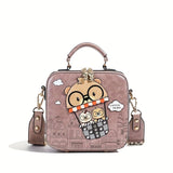 Cartoon Crossbody Bag Cute Handbag High-Quality Bag Australia Stylish Accessory - Beige - Size L V1347-DSZ-BAG-001-BEG-L