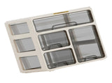 Desk Organizer with Drawer Plastic Desk Storage Box Desktop Organization for Home Collection V1294-YM0710-3117230286312