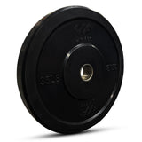 JFIT Black Olympic Bumper Plate 10LB 25LB 35LB 45LB 25LB/11KG V1409-SKU-10042