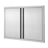 VEVOR BBQ Access Door, 914x610 mm Double Outdoor Kitchen Door, Stainless Steel Flush Mount Door, V952-SMABSCJMYS366SI1RV0