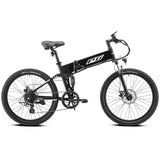 Progear E-Rover Electric Folding MTB 26" - Gloss Black V572-PGEL-ROVRBK-26