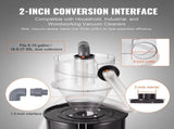 Cyclone Dust Separator, 4" Retrofit Cyclone Separator for Dust Collectors, ABS Dust Deputy With 2" V952-BDTXFCCQTJZXTEJX5V0
