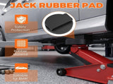 4-Pack Floor Jack Rubber Pad, Safe Lifting, Enduring Rubber, for Protecting the Car's Chassis and V1369-AZ3-W-12046