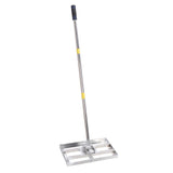 Lawn Leveling Rake Stainless Steel Adjustable Handle Lawn Leveler Tool for Landscape Backyard Garden V1294-YM0901-3111250005511