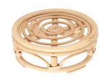 Rattan Indoor Plant Stand Round Shape Natural Plant Rack Handmade Rattan Planter Stand for Home V1294-YM0521-3111230045911