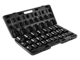 Impact Socket Set Inches 29 Piece Impact Sockets, 6-Point Sockets, Rugged Construction, CR-M0, V952-CJTT34IN29PC00001V0