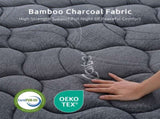 Levitex Single Mattress 25 cm Hybrid Pocket Spring with 4cm Egg Crate Foam for Deep Sleep Bamboo MATTRESS-LV-LUMINA-25-S