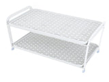 Cup Organizer Rack Double Layer Space Saving Removable Tray Cup Drying Rack for Home Large Size V1294-YM0901-3118230310111