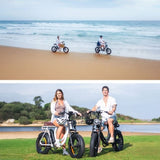 VALK Nomad Electric Fat Tyre Bike, 350W, 32km/hr, Throttle ebike, Disc Brakes, Step-Through Alloy, V219-BIKSRFVAS4KA