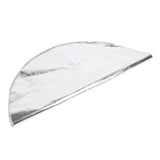 Round Fire Pit Mat Fireproof Outdoor terrace Barbecue Grill Deck Protection Pad SuppliesSilver Gray V1294-YM0721-3117210056612