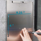 Paper Towel Dispenser Wall Mount - Multifold Trifold Paper Towel Dispensers, Large Capacity V1258-DP02-C-1426