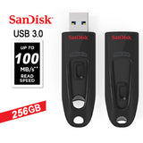 SANDISK 256GB ULTRA CZ48 USB 3..0 FLASH DRIVE V28-FUSSAN256GCZ48U3