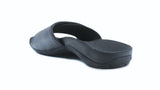 Axign Orthotic Slides Slip On Thongs Slippers Flip Flops - Black - EUR 36 V563-AGO08A03-BK-36