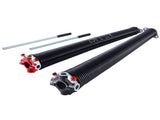 Garage Door Torsion Springs, Pair of 6.35 x 50.8 x 787 mmn, 16000 Cycles, Electrophoresis Black V952-CKMDH0250X2XWA4D1V0