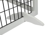 PaWz 6 Panels Pet Dog Playpen Puppy White PT1173-WH