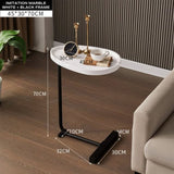 Art Deco Coffee Side Table V488-FCTL-BWM