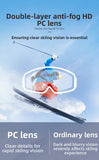 Outdoor sports products ,Winter skiing anti UV card myopia cylindrical double-layer anti fog skiing V1091-SK-0471