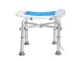 Shower Chair, Adjustable Height Shower Stool with Crossbar Support, Shower Seat for Inside Shower or V952-LYDFXLHJPEWFYGW6TV0
