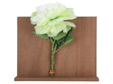 Artificial Flower Hanging Ornaments with Wood Board Indoor Living Room Bedroom Wall Decorations V1294-YM0718-3115200151311