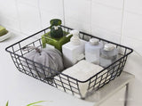 Wire Basket Hollow Breathable Large Multi Functional Iron Storage Basket for Underwear Snacks Fruits V1294-YM0512-3117220262611