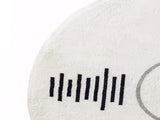Water Absorbent Mat Retro CD Disk Design Anti Slip Thick Soft Imitation Cashmere Home Bathroom Mat V1294-YM0512-3117220266214