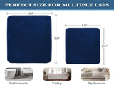 Bath Mat Memory Foam Set Bathroom Rug Flannel Velvety Luxury Extra Soft and Absorbent Non Slip Rugs V1259-DP01-A-4445