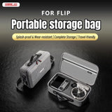 STARTRC Flip Drone Case for DJI Flip Fly More Combo,Portable PU Leather Shoulder Bag Can Organizes V413-ST12200080